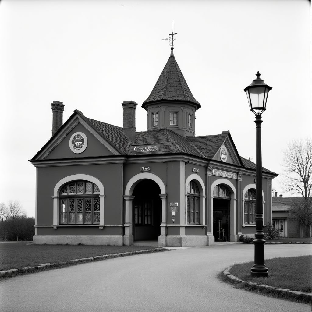 Primera estación YPF histórica