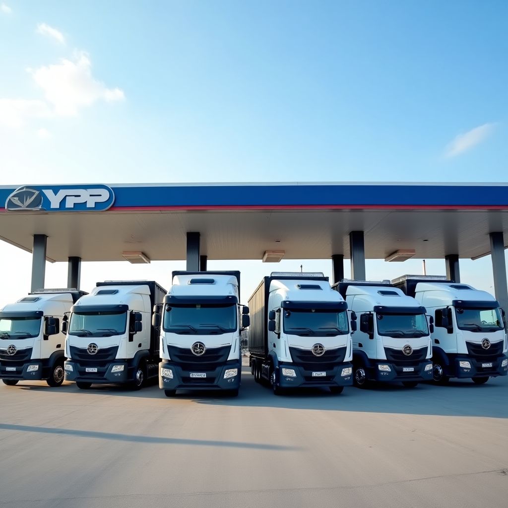 Flota empresarial en YPF
