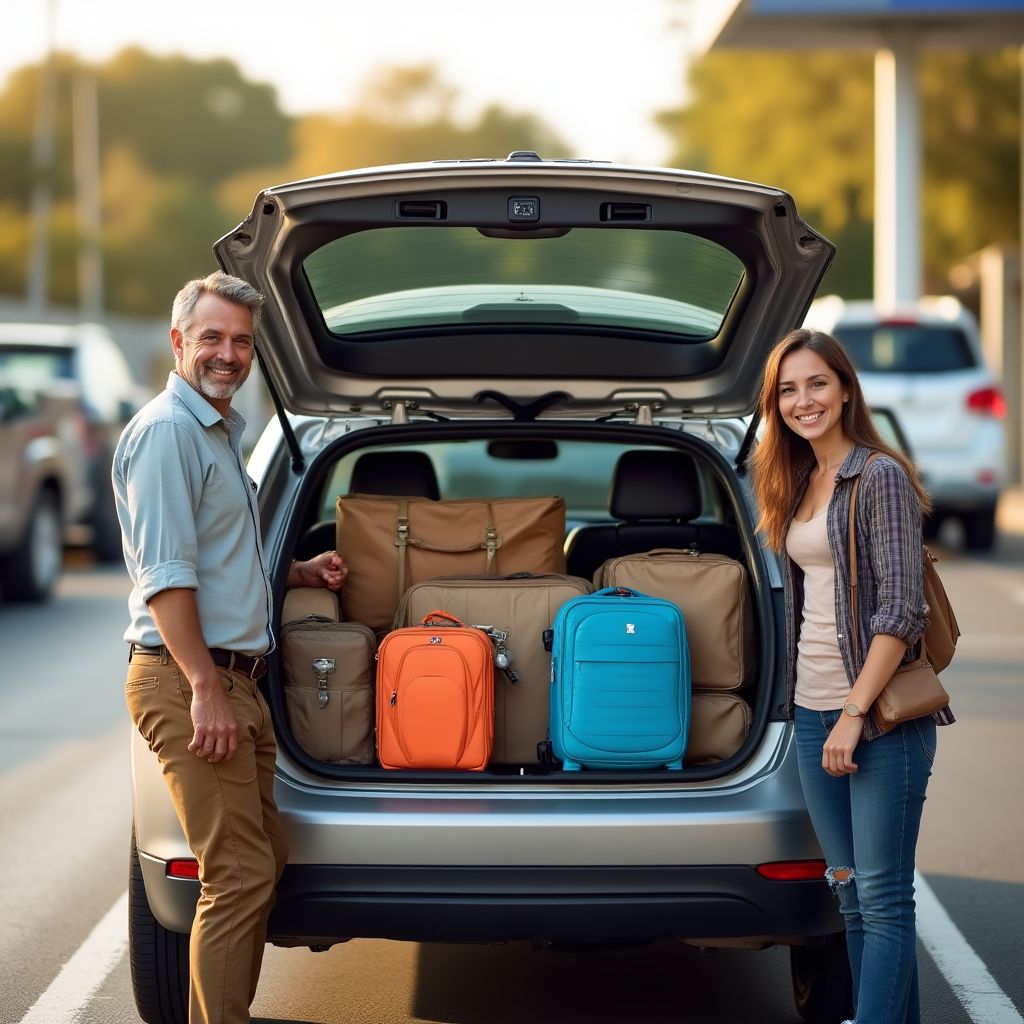 Familia en viaje por Argentina